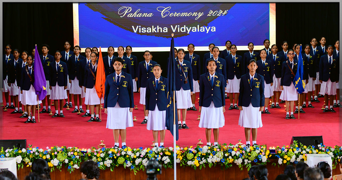 The Investiture Ceremony of the Senior Prefects of Visakha Vidyalaya - Pahana Ceremony 2024/2025